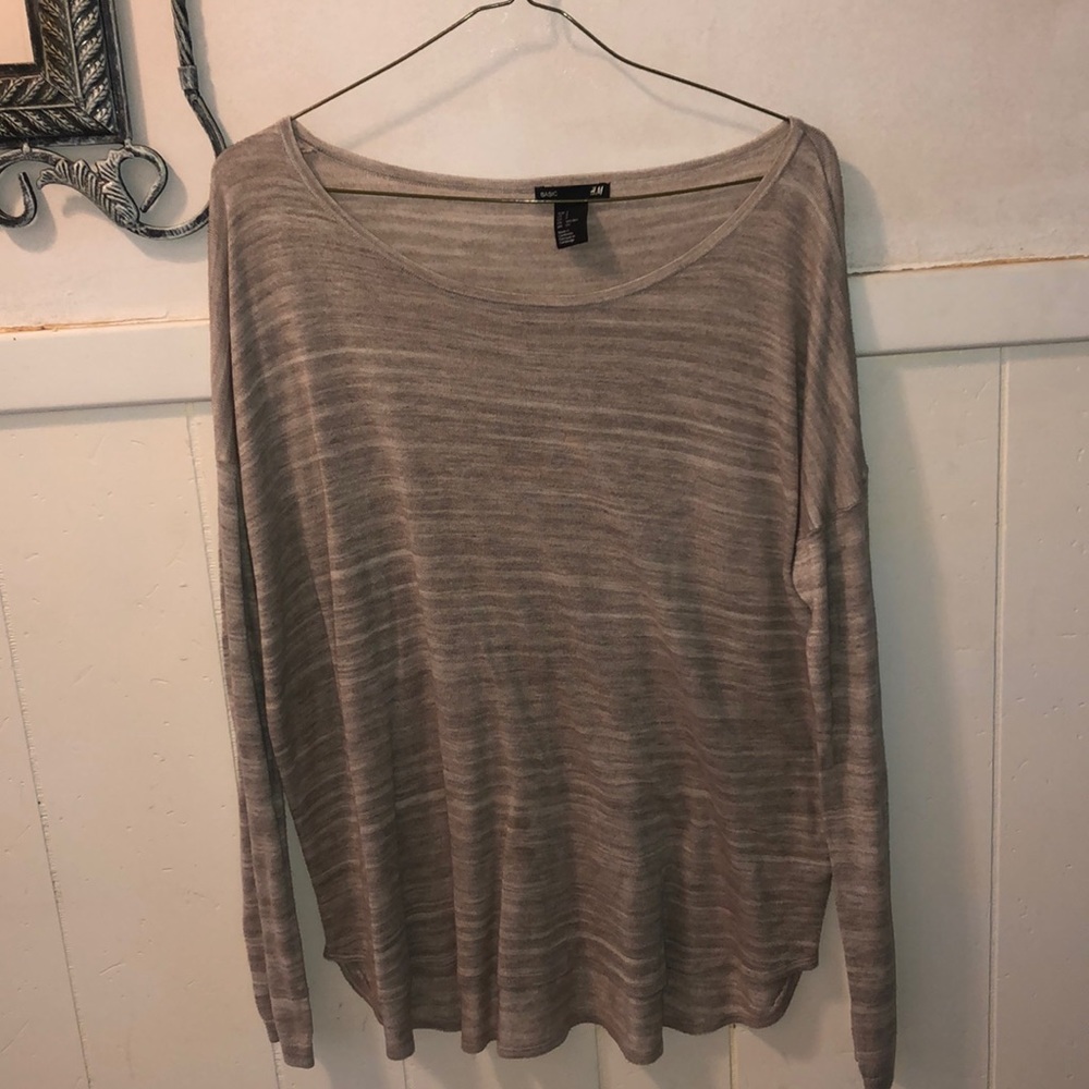 Tan shirt